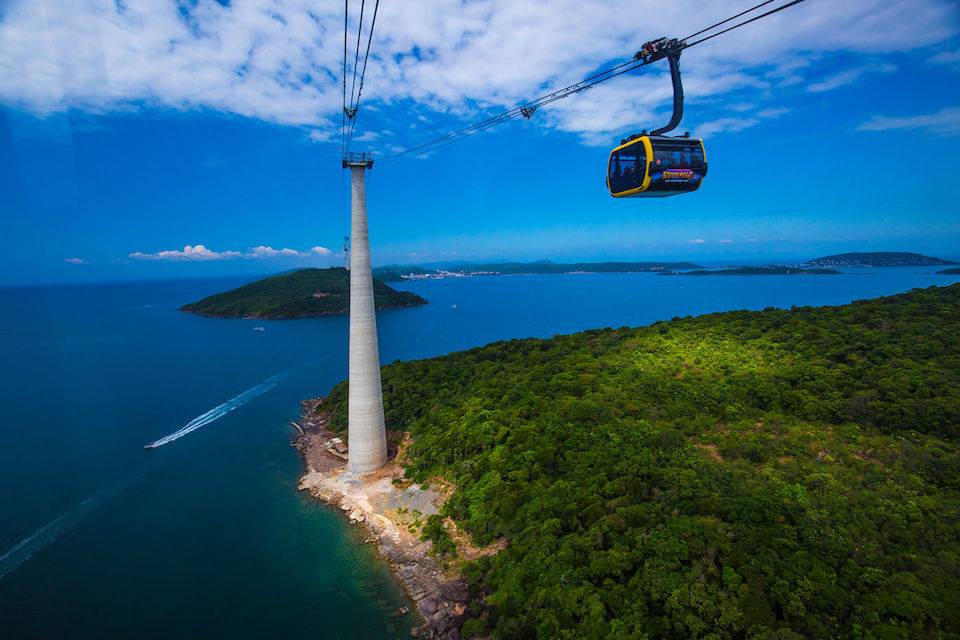 Cable Car trip Cáp treo hòn thơm tour 3 đảo